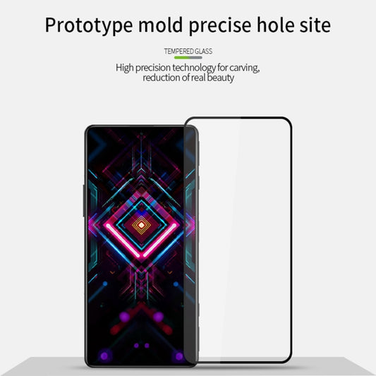For Xiaomi Redmi K40 Gaming PINWUYO 9H 2.5D Full Screen Tempered Glass Film(Black) by PINWUYO