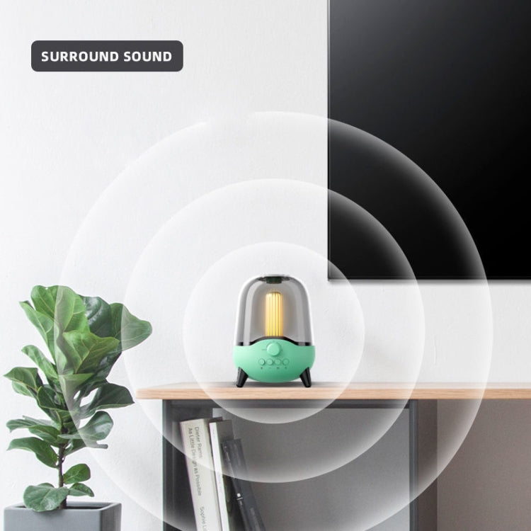 LP-20 LED Night Light Wireless Bluetooth 5.0 Music Speaker Support TF Card / AUX(Pink) - Desktop Speaker by buy2fix | Online Shopping UK | buy2fix