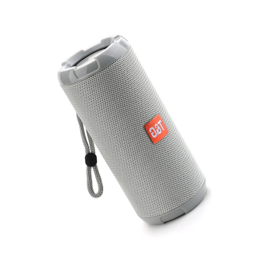 T&G TG621 Portable Waterproof 3D Stereo Wireless Speaker, Support FM Radio / TWS / TF Card(Gray) - Waterproof Speaker by T&G | Online Shopping UK | buy2fix