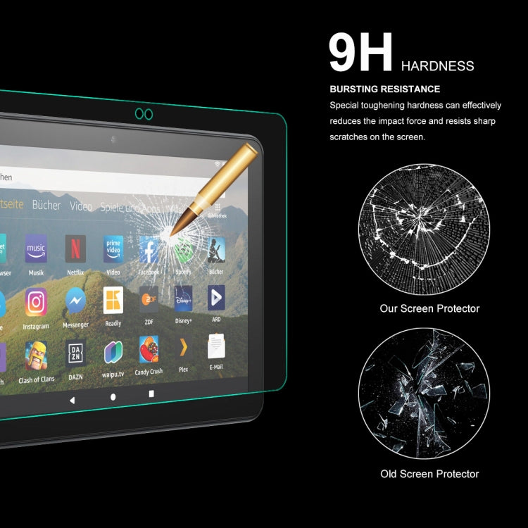 2 PCS For Amazon Fire HD 8 / HD 8 Plus 2020 ENKAY Hat-Prince 0.33mm Explosion-proof Tempered Glass Protector Anti-Scratch Film - Others by ENKAY | Online Shopping UK | buy2fix