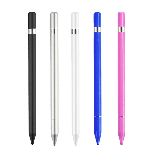 AT-26 2 in 1 Mobile Phone Touch Screen Capacitive Pen Writing Pen with 1 Pen Tip(Pink) by buy2fix