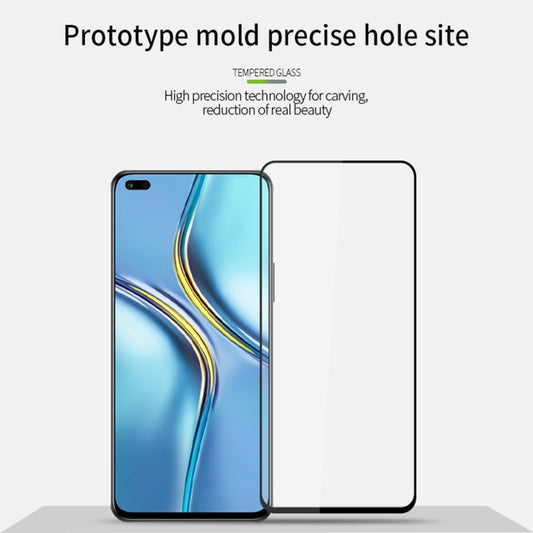 For Honor X20 PINWUYO 9H 2.5D Full Screen Tempered Glass Film(Black) by PINWUYO