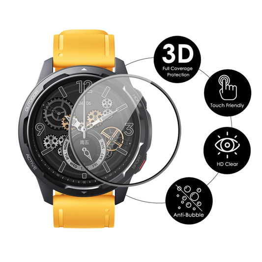 5 PCS For Xiaomi Watch Color 2 ENKAY Hat-Prince 3D Full Coverage Soft PC Edge + PMMA HD Screen Protector Film by ENKAY