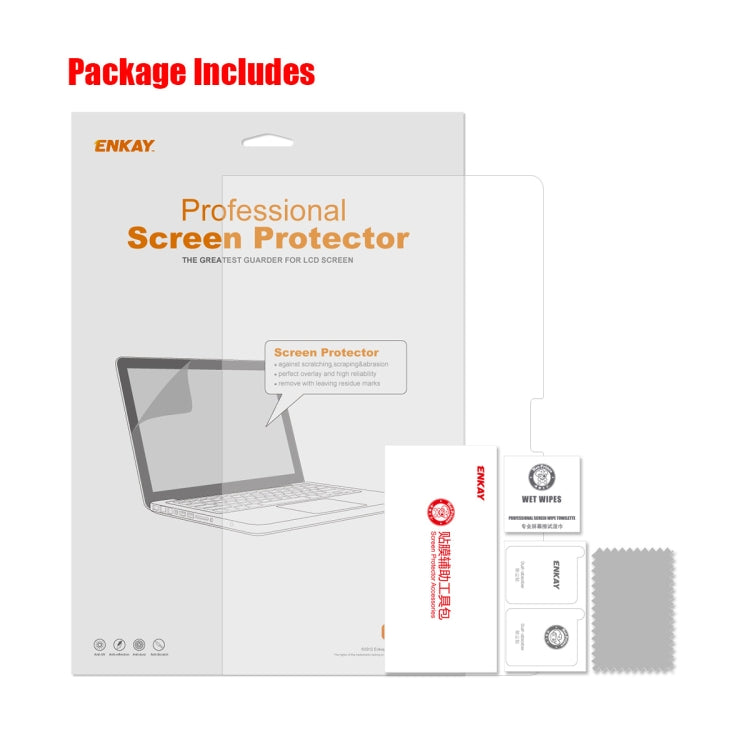 For MacBook Pro 16.2 inch A2485/A2880 2023 ENKAY Clear HD PET Laptop Screen Protector by ENKAY