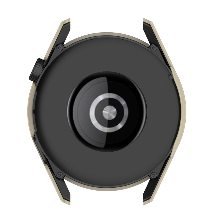 For Huawe Watch GT 3 46mm Shockproof PC Case with Tempered Glass Film(Green) by buy2fix