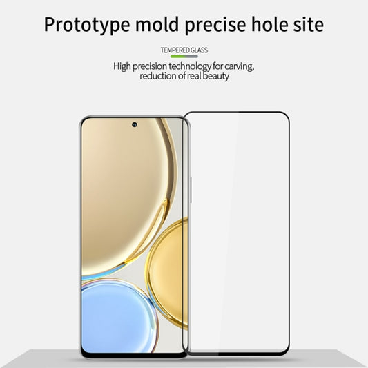 For Honor X30 PINWUYO 9H 2.5D Tempered Glass Full Film(Black) by PINWUYO