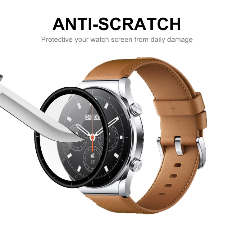 5 PCS For Xiaomi Watch S1 ENKAY Hat-Prince 3D Full Coverage Soft PC Edge + PMMA HD Protector Film by ENKAY