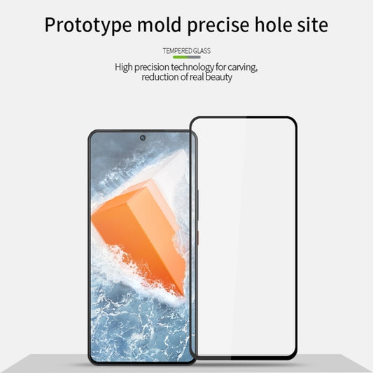 For vivo iQOO 9 PINWUYO 9H 2.5D Tempered Glass Full Film(Black) by PINWUYO