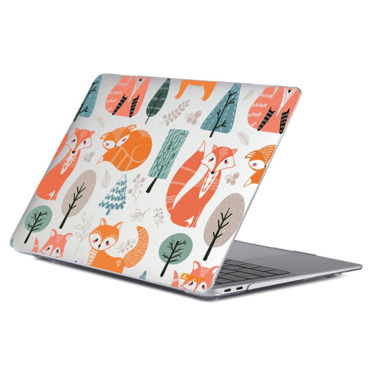 ENKAY Animal Series Pattern Laotop Protective Crystal Case For MacBook Pro 13.3 inch A1706 / A1708 / A1989 / A2159(Fox) by ENKAY