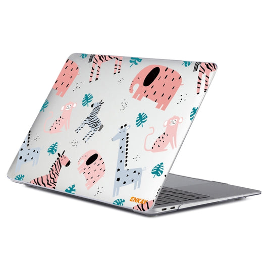 For MacBook Air 13.3 inch A1932 / A2179 / A2337 ENKAY Animal Series Pattern Laotop Protective Crystal Case(Animals No.2) by ENKAY