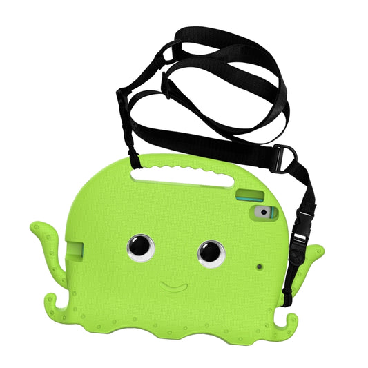 For iPad 10.2 2019 / 2020 Octopus Style EVA + PC Tablet Case with Strap(Grass Green) - iPad 10.2 Cases by buy2fix | Online Shopping UK | buy2fix