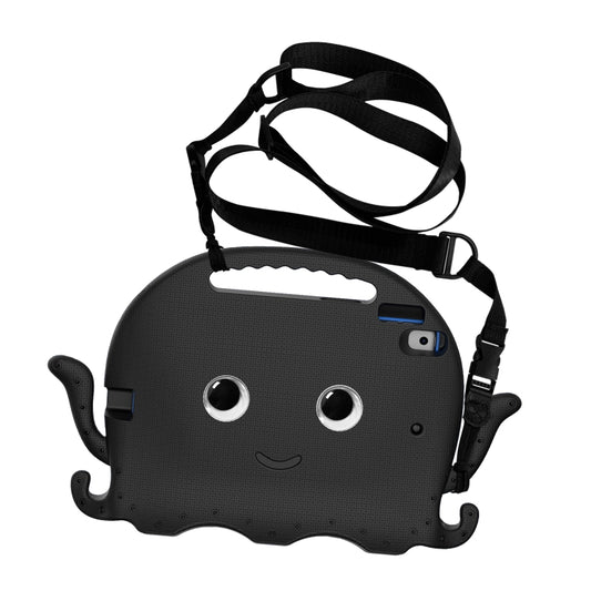 For iPad 10.2 2019 / 2020 Octopus Style EVA + PC Tablet Case with Strap(Black) - iPad 10.2 Cases by buy2fix | Online Shopping UK | buy2fix
