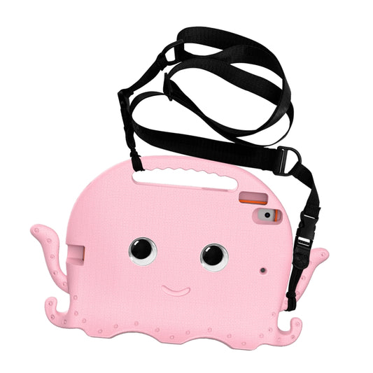 For iPad Air 3 10.5 2019 / Pro 10.5 Octopus Style EVA + PC Tablet Case with Strap(Pink) - iPad 10.2 Cases by buy2fix | Online Shopping UK | buy2fix