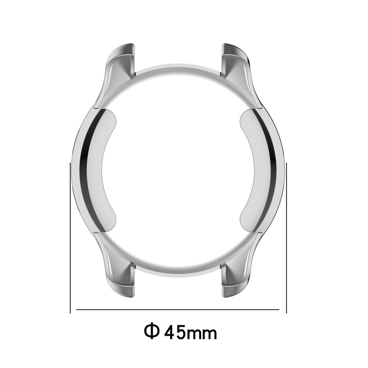 For Garmin Venu 2 Plus PC+Tempered Film Fully Enclosed Protective Case(Black) by buy2fix