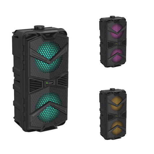 NewRixing NRG5501B Outdoor Portable Karaoke Wireless Speaker 16W Audio Amplifier with Mic - Desktop Speaker by NewRixing | Online Shopping UK | buy2fix