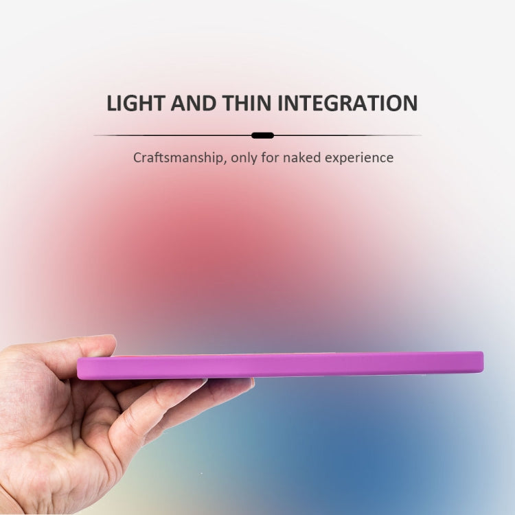 For iPad 10.2 2021 / 2020 / 2019 Liquid Silicone Magnetic Pen Function Tablet Case(Rainbow) - iPad 10.2 Cases by buy2fix | Online Shopping UK | buy2fix