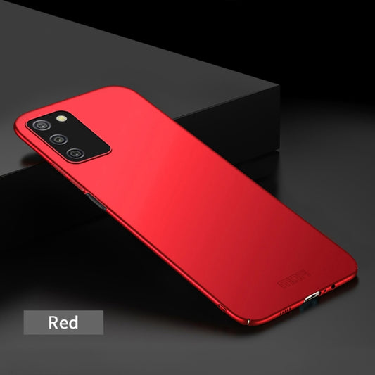 For Samsung Galaxy A02s EU / A03s / M02s / F02s MOFI Frosted PC Ultra-thin Hard Case(Red) by MOFI