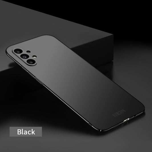 For Samsung Galaxy A13 4G MOFI Frosted PC Ultra-thin Hard Case(Black) by MOFI