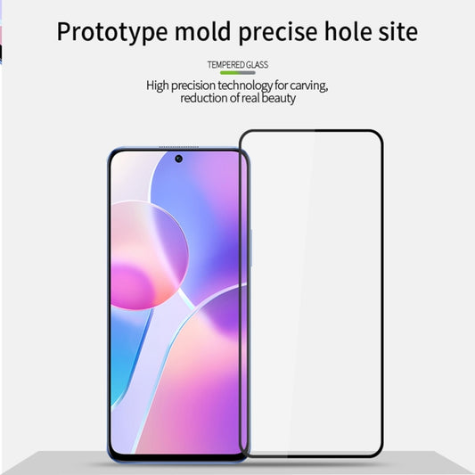 For Honor X30i PINWUYO 9H 2.5D Full Screen Tempered Glass Film(Black) by PINWUYO