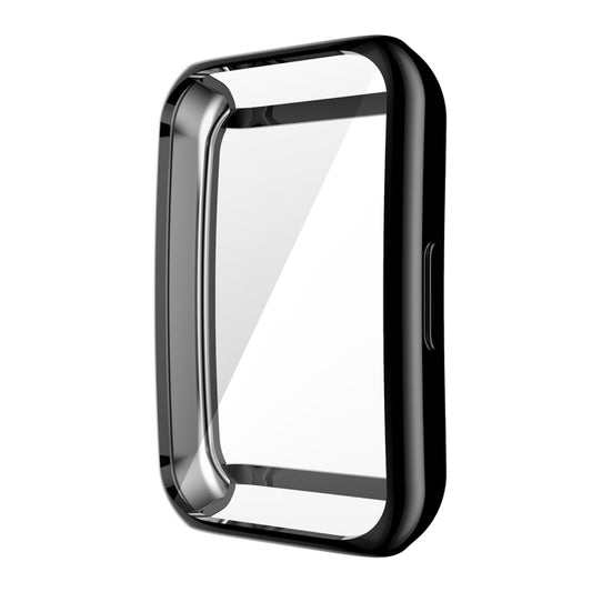 For Huawei Band 7/6 / Honor Band 6 ENKAY Hat-Prince Full Coverage Electroplated Soft TPU Case with Screen Protection(Black) by ENKAY