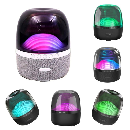 NBY 6680 Colorful Light 6D Stereo Wireless Bluetooth Speaker(White) - Desktop Speaker by NBY | Online Shopping UK | buy2fix