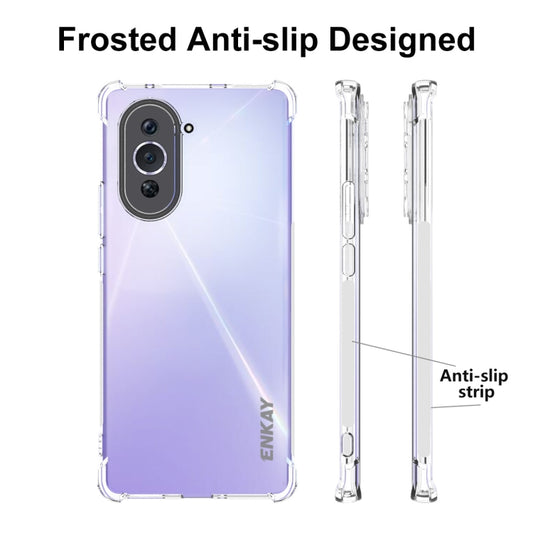 For Huawei Nova 10 4G ENKAY Transparent TPU Shockproof Phone Case by ENKAY