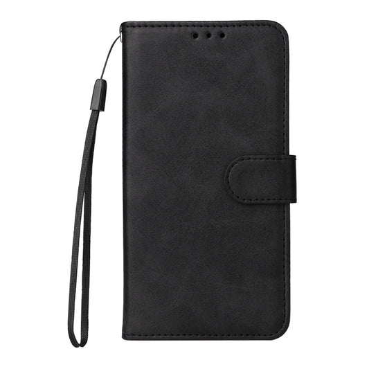 For iPhone 14 JSM Calf Texture Leather Phone Case (Black) - iPhone 14 Cases by JUNSUNMAY | Online Shopping UK | buy2fix