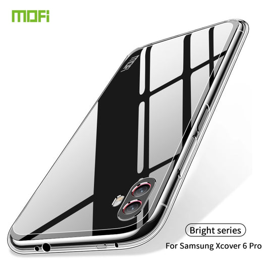 For Samsung Galaxy Xcover6 Pro MOFI Ming Series Ultra-thin TPU Phone Case(Transparent) by MOFI