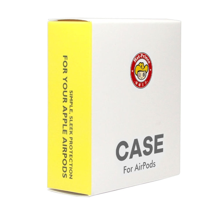 For Apple AirPods Pro 2 2022 ENKAY Thickened Silicone Protective Case with Keychain(Yellow) by ENKAY