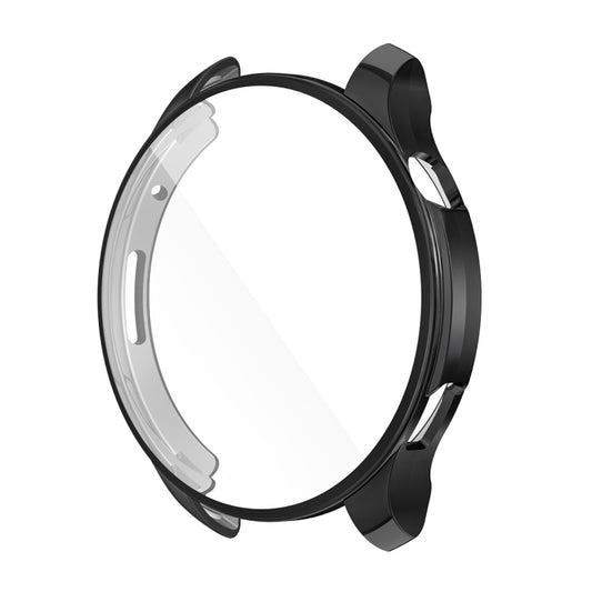 For Amazfit GTR 4 ENKAY Hat-Prince Electroplated TPU Case with Screen Film(Black) by buy2fix