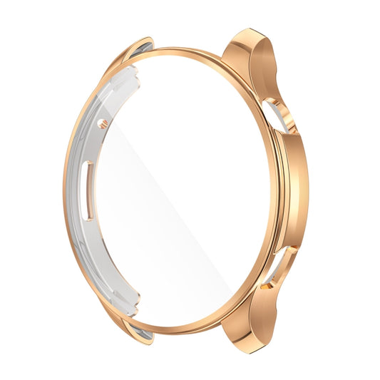 For Amazfit GTR 4 ENKAY Hat-Prince Electroplated TPU Case with Screen Film(Golden) by buy2fix