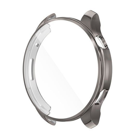 For Amazfit GTR 4 ENKAY Hat-Prince Electroplated TPU Case with Screen Film(Grey) by buy2fix