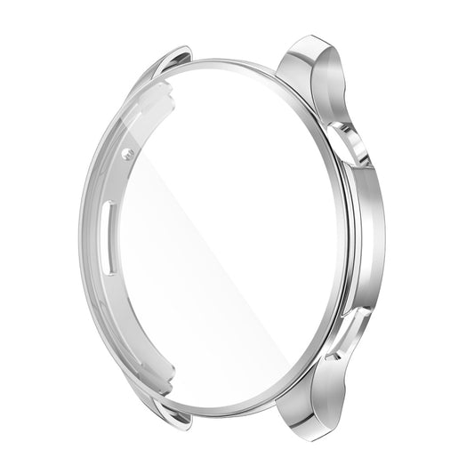 For Amazfit GTR 4 ENKAY Hat-Prince Electroplated TPU Case with Screen Film(Silver) by buy2fix