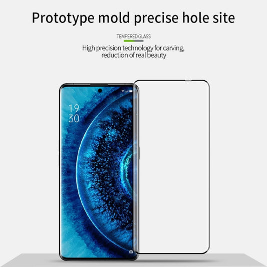 For vivo X90 / X90 Pro PINWUYO 9H 3D Hot Bending Tempered Glass Film(Black) by PINWUYO