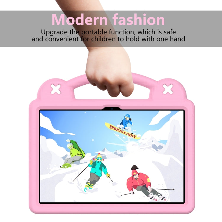 For Huawei MatePad T10S 10.1 / T10 9.7 / Honor Pad X8 10.1 Handle Kickstand Children EVA Shockproof Tablet Case(Pink) by buy2fix