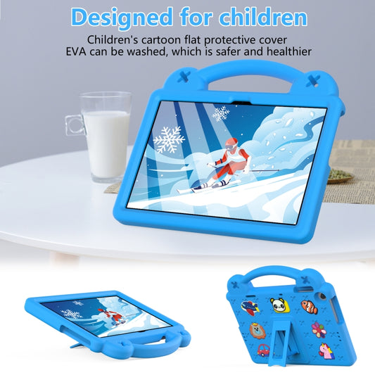 For Huawei Enjoy Tablet 2 10.1 Handle Kickstand Children EVA Shockproof Tablet Case(Sky Blue) - Huawei by buy2fix | Online Shopping UK | buy2fix