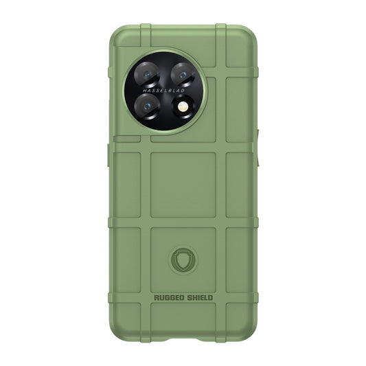 For OnePlus 11 5G Full Coverage Shockproof TPU Case(Green) by buy2fix