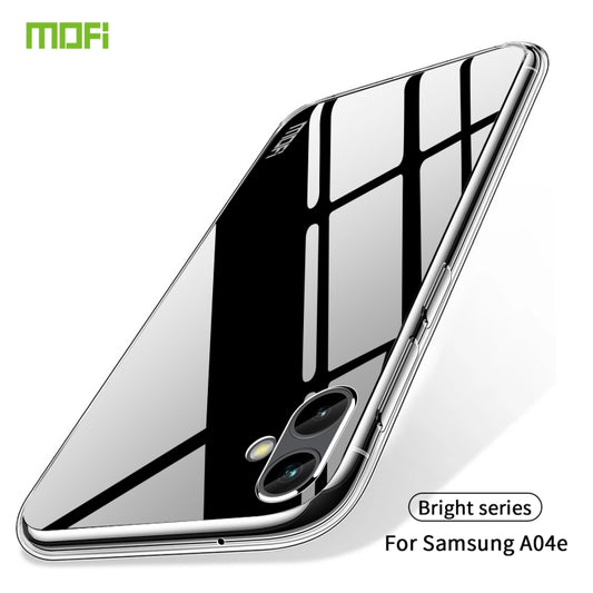 For Samsung Galaxy A04e MOFI Ming Series Ultra-thin TPU Phone Case(Transparent) by MOFI