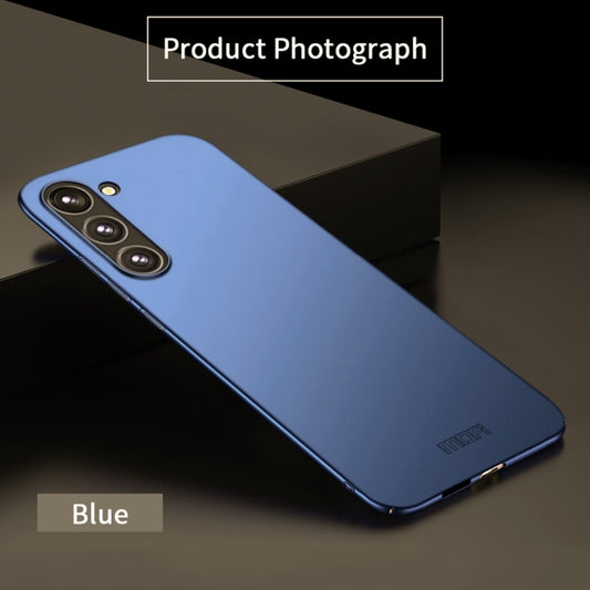 For Samsung Galaxy S25 5G MOFI Frosted PC Ultra-thin Hard Phone Case(Blue) by MOFI