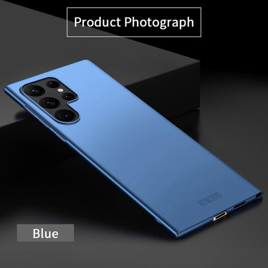 For Samsung Galaxy S25 Ultra 5G MOFI Frosted PC Ultra-thin Hard Phone Case(Blue) by MOFI