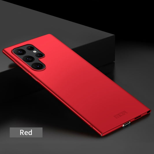 For Samsung Galaxy S25 Ultra 5G MOFI Frosted PC Ultra-thin Hard Phone Case(Red) by MOFI