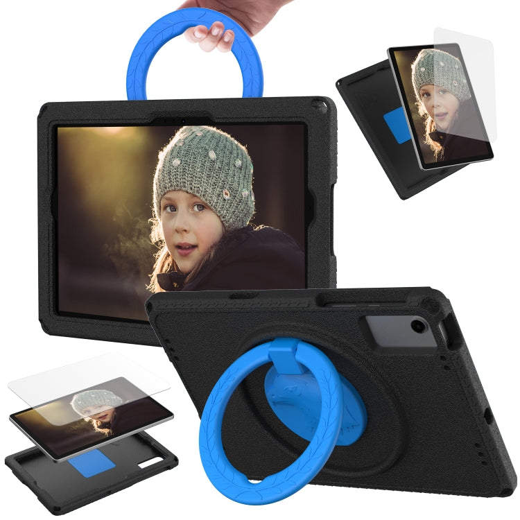 For Samsung Galaxy Tab A11+ / A9+ EVA Hybrid PC Shockproof Tablet Case with Frame(Black) by buy2fix