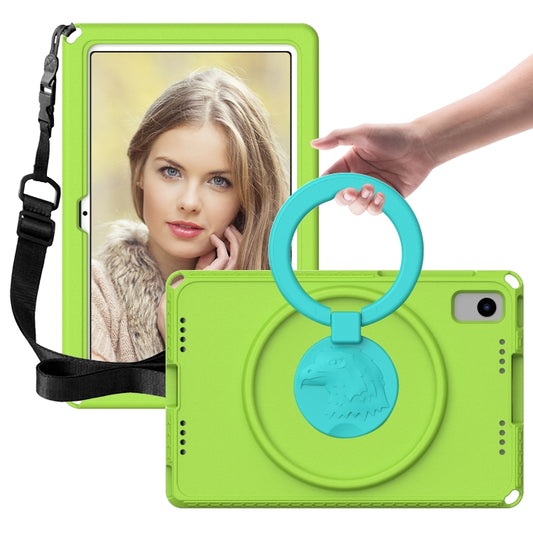 For Samsung Galaxy Tab S6 Lite 2024 EVA Hybrid PC Shockproof Tablet Case with Frame(Grass Green) by buy2fix