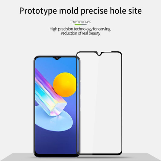 For vivo iQOO Z7i PINWUYO 9H 2.5D Full Screen Tempered Glass Film(Black) by PINWUYO