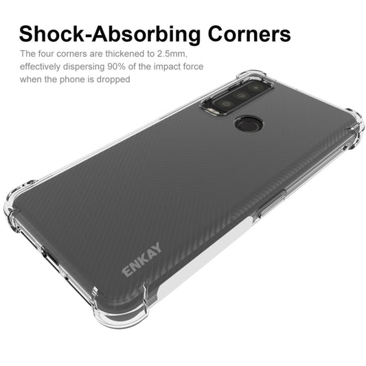 For Motorola Defy 2 ENKAY Hat-Prince Transparent TPU Shockproof Phone Case by ENKAY