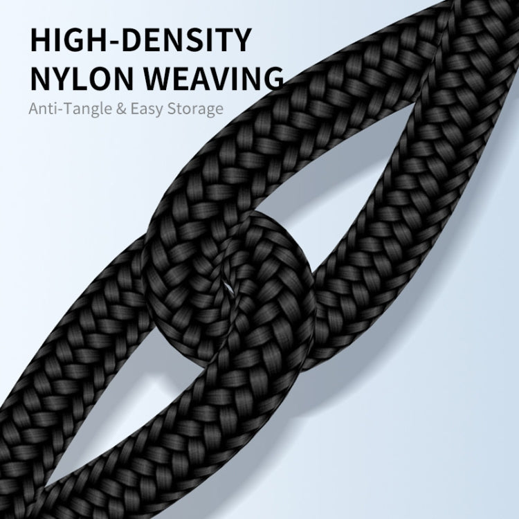 ENKAY ENK-CB135 5-in-1 65W USB-A & USB-C to 8 Pin / Type-C / Micro USB Multifunctional Charging Cable with Indicator Light, Cable Length:1.2m by ENKAY