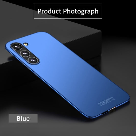 For Samsung Galaxy S23+ 5G PINWUYO Magnetic Magsafe Frosted PC Ultra-thin Hard Phone Case(Blue) by PINWUYO