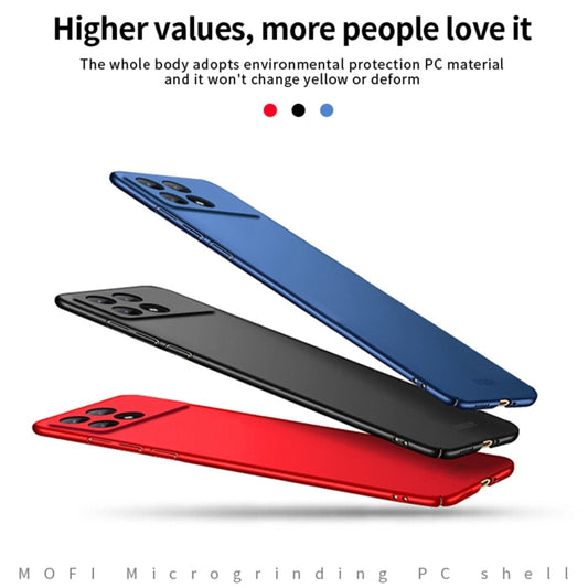 For Xiaomi Redmi K70 / K70 Pro MOFI Micro-Frosted PC Ultra-thin Hard Phone Case(Blue) by MOFI