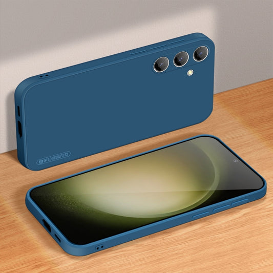 For Samsung Galaxy S24+ 5G PINWUYO Sense Series Liquid Silicone TPU Phone Case(Blue) by PINWUYO