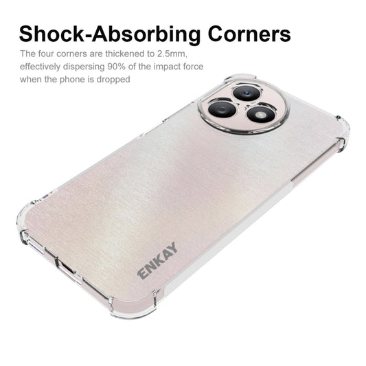 For Honor X50i+ ENKAY Hat-Prince Transparent TPU Shockproof Phone Case by ENKAY